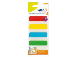 ZAKŁADKI INDEKSUJĄCE STICK N 38X51MM 5 KOLORY