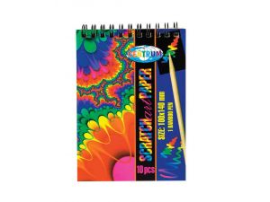 ZDRAPYWANKA CENTRUM SCRATCH BOOK 140X100MM 10 ARKUSZY 80413