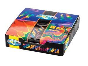 ZDRAPYWANKA CENTRUM SCRATCH PAPER 85X85MM 50 ARKUSZY 80411