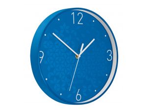 ZEGAR ŚCIENNY LEITZ WOW NIEBIESKI