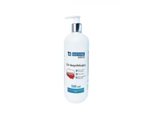ŻEL DO DEZYNFEKCJI RĄK DEZYNTEK 500ML BUTELKA Z POMPKĄ