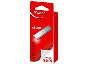 STALOWE ZSZYWKI MAPED 26/6 5000 SZTUK
